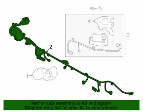 Hyundai Palisade 20-22 front bumper wiring
