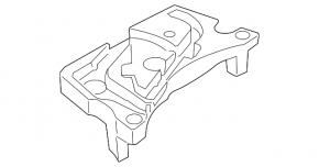 Foam under the tool right Porsche Cayenne 958 11-14