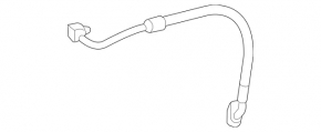 Air conditioning compressor-condenser tube Mercedes Metris W447 16-23