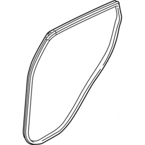 Door seal rear right Ford Fiesta 11-19 5d