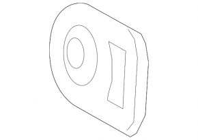 Rear control arm mounting bracket for Audi A6 C8 19-25 type 2