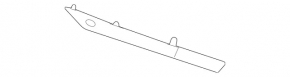 Front bumper mount, right fender, Mercedes W167 GLE 350 450 20-24