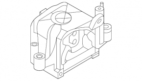 Left engine mount Hyundai Sonata 20-23 2.5, HEV