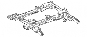 Cadillac CTS 14-rwd front subframe