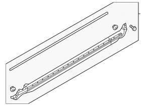 Right threshold Volvo XC90 16-23