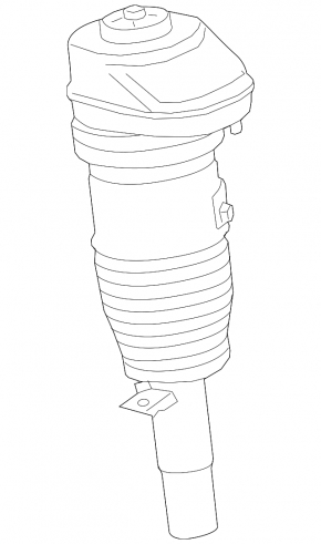 Front left air shock absorber BMW X7 G07 19-24