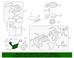 Heater Radiator Chevrolet Bolt 17-