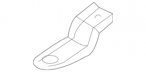 Right inner radiator bracket for Subaru Tribeca B10 08-14
