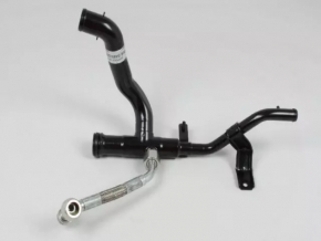 Metal cooling hose from a Fiat 500 12-17 water pump without a tube