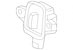 Airbag sensor door left Porsche Macan 15-