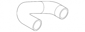 Right lower intercooler pipe for Audi Q7 16-26 2.0T