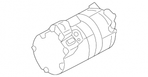 Air Conditioning Compressor BMW F30 12-16 N20 AVA