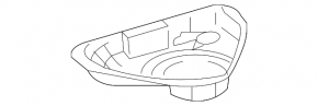 Toyota Camry V40 Hybrid Trunk Tray