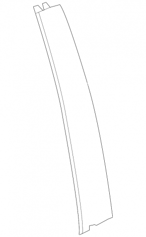 Door trim side rear right Honda Accord 18-22 front