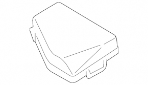 Subaru Outback 15-16 Underhood Fuse Box Cover