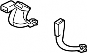 Rear right belt tensioner for Infiniti FX35 FX45 03-08