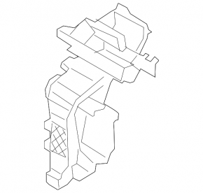 Heater housing bare Hyundai Santa FE 19-20