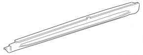 Left threshold for Mercedes GLA 15-20