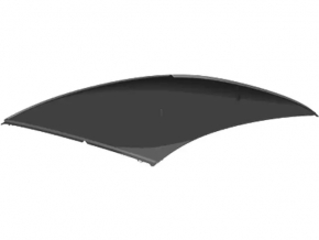 Metal roof Lincoln MKZ 13-20 without hatch, sawed off