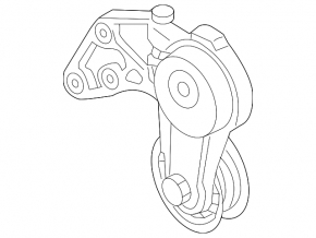 VW Touareg 11-17 Drive Belt Tensioner Roller