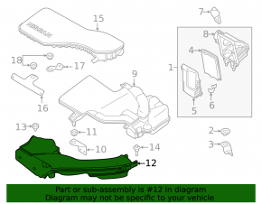 Nissan Rogue Sport 20-22 Air Intake