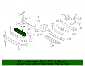 Nissan Pathfinder 22-25 radiator deflector blinds