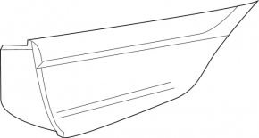 Inner trunk lid light, right, Infiniti QX50 19-25