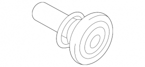 Bolt for fastening outer CV joint front left BMW X1 F48 16-19 with spring, 55mm