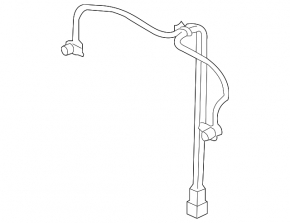Rear left ABS sensor for Infiniti FX35 FX45 03-08