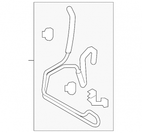 Power Steering Cooling Pipe for Nissan Murano z51 09-09
