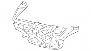 PTF bracket right BMW X3 F25 11-14