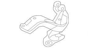 Left hood hinge Honda HR-V 16-22