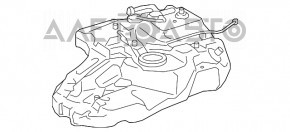 Lexus RX350 Fuel Tank 10-15