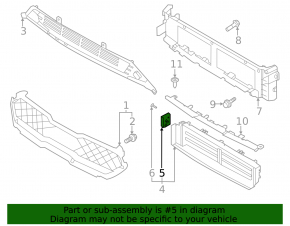 Motor actuator for blinds Kia Niro 20-22 HEV, PHEV