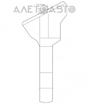 Subaru Legacy 15-19 Spare Wheel Mount