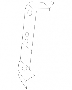 Right eyelash TV bracket for Infiniti JX35 QX60 13-20