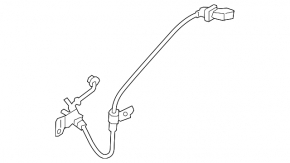Rear right ABS sensor Mazda CX-50 23-25