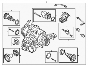 Rear differential gearbox Audi Q5 80A 18-24 3.0T