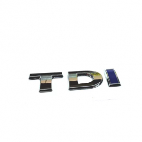 Emblem inscription TDI trunk lid VW Jetta 11-14 USA