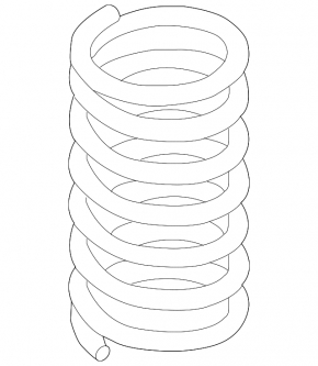 Rear left spring for Subaru Outback 15-18