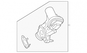 EGR valve Hyundai Elantra 21- 2.0