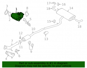 Volvo XC40 19-22 AWD Catalytic Converter