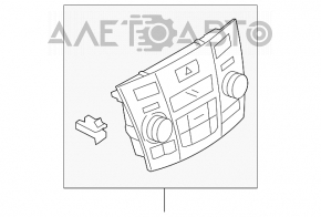 Climate control for Suzuki Kizashi 10-15