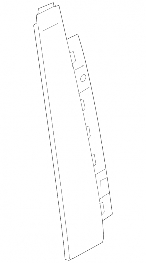 Door trim side rear left Audi A6 C7 12-18