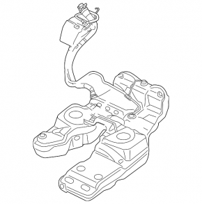 Fuel tank Audi Q7 4L 10-15 with neck