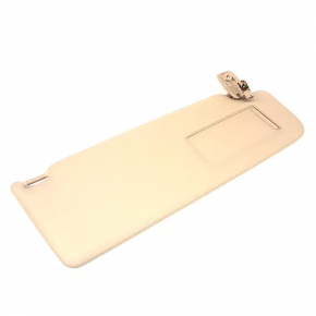 Right sun visor for VW Tiguan 2009-2017, beige, without hook