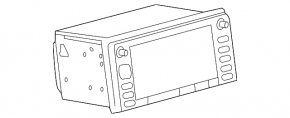 Lexus ES300 ES330 Radio, Monitor, and Tape Recorder Scratches