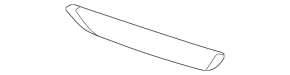 Left rear bumper lip trim for Kia Sorento 21-24 HEV, PHEV