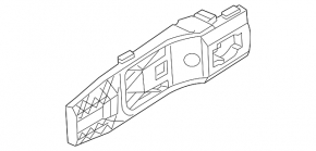 Front right door handle mechanism Audi A3 8V 15-20 keyless