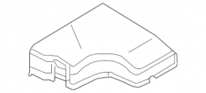 Hyundai Veloster 12-14 Underhood Fuse Box Cover